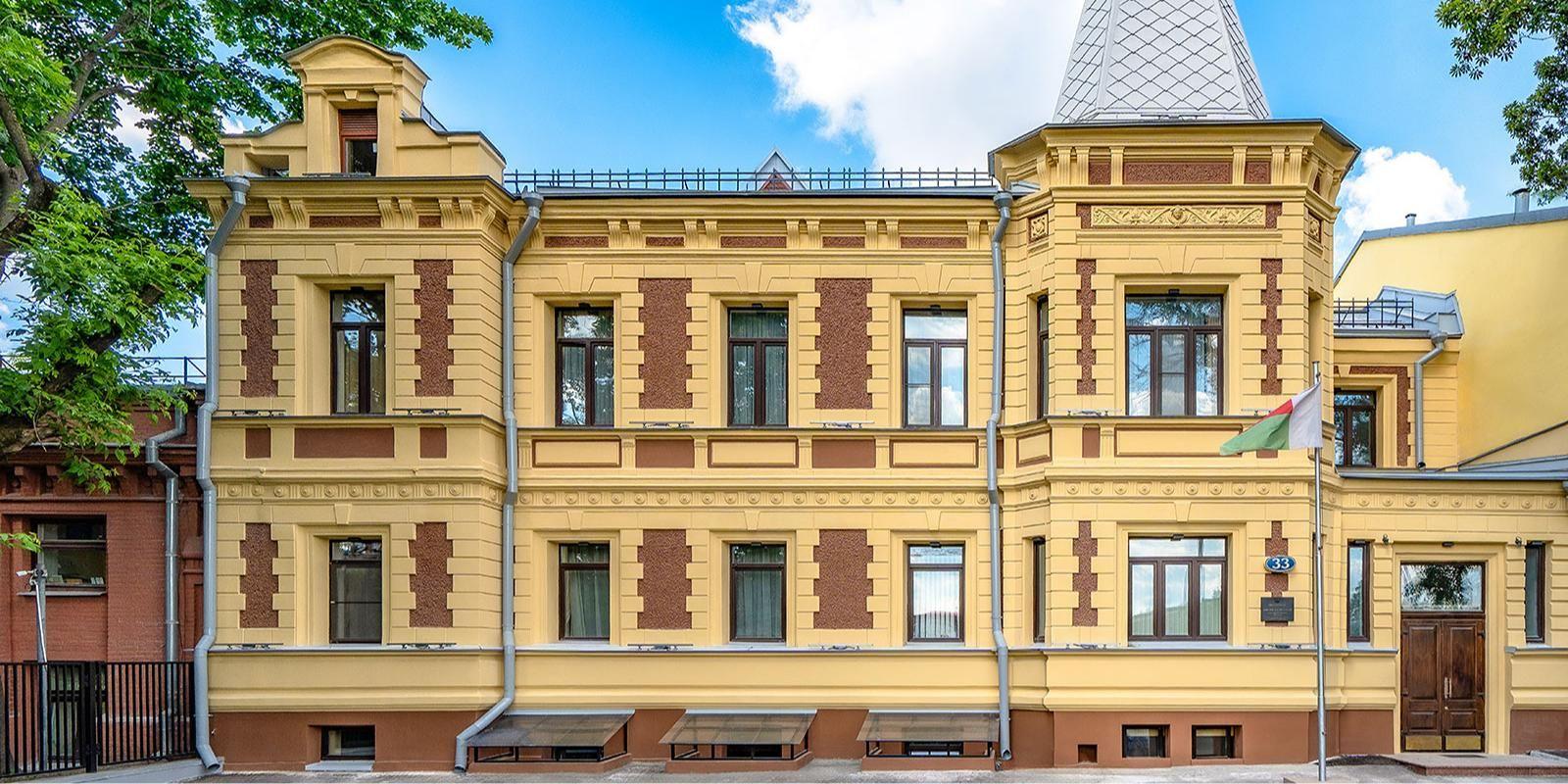 Особняк Ивана Мазурина в Курсовом переулке после реставрации