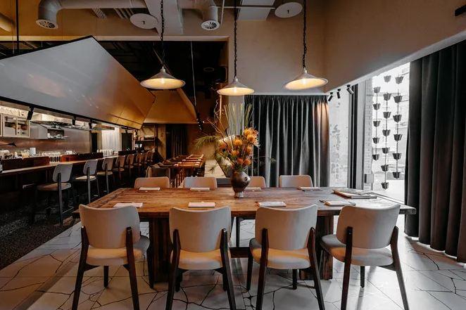 Интерьер ресторана ODZU