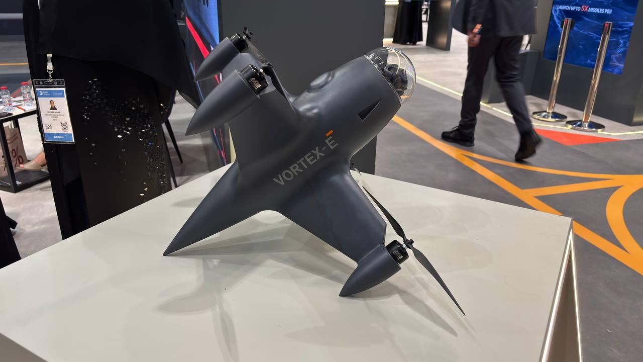 Дрон-перехватчик Vortex-E от концерна EDGE Дрон-перехватчик Vortex-E от концерна EDGE