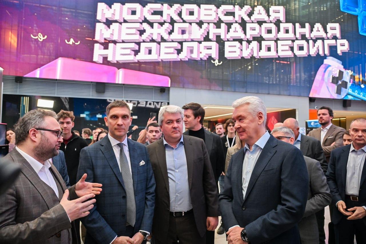 Мэр Сергей Собянин принял участие в мероприятиях недели видеоигр