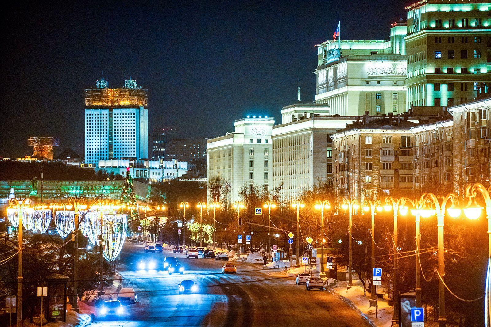 Москва – один из самых освещённых городов мира