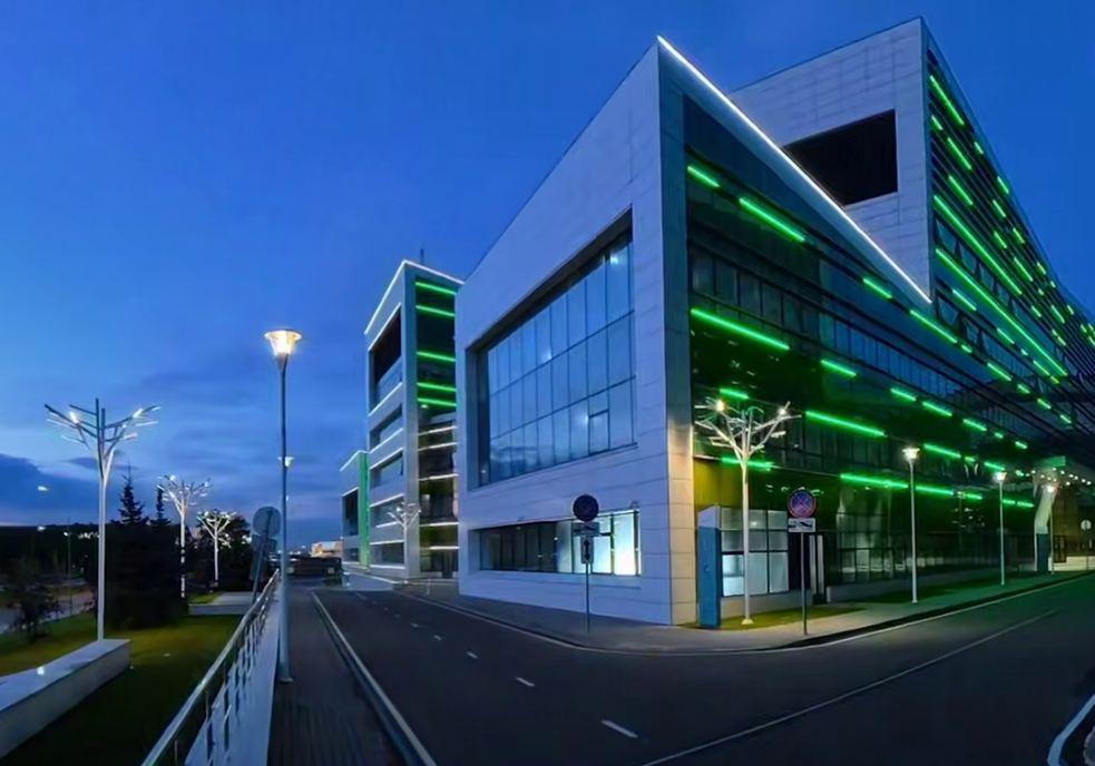 Здание, отведённое под московский кластер видеоигр и анимации Здание, отведённое под московский кластер видеоигр и анимации