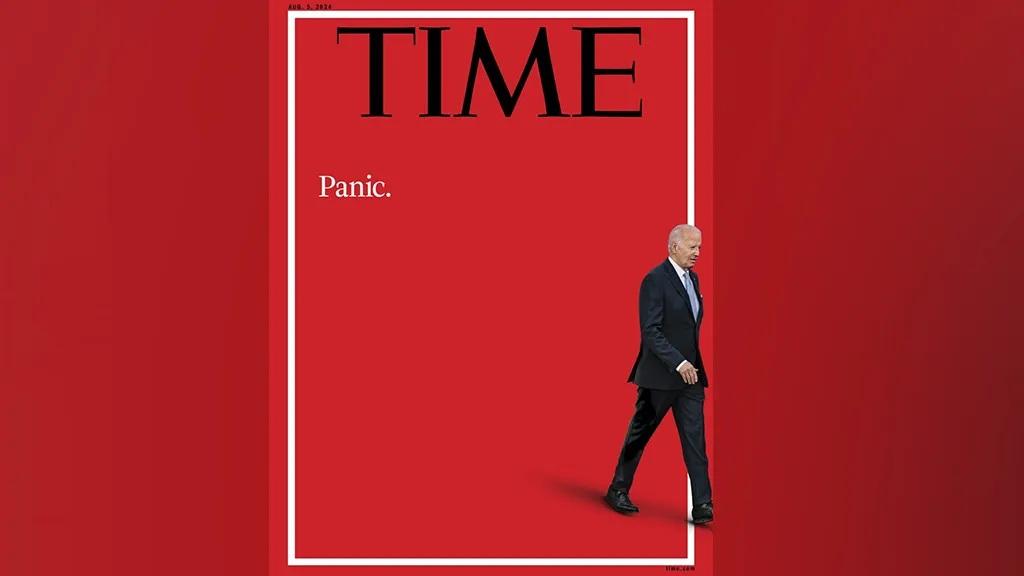 Обложка Time, посвященная уходу Джо Байдена Обложка Time, посвященная уходу Джо Байдена