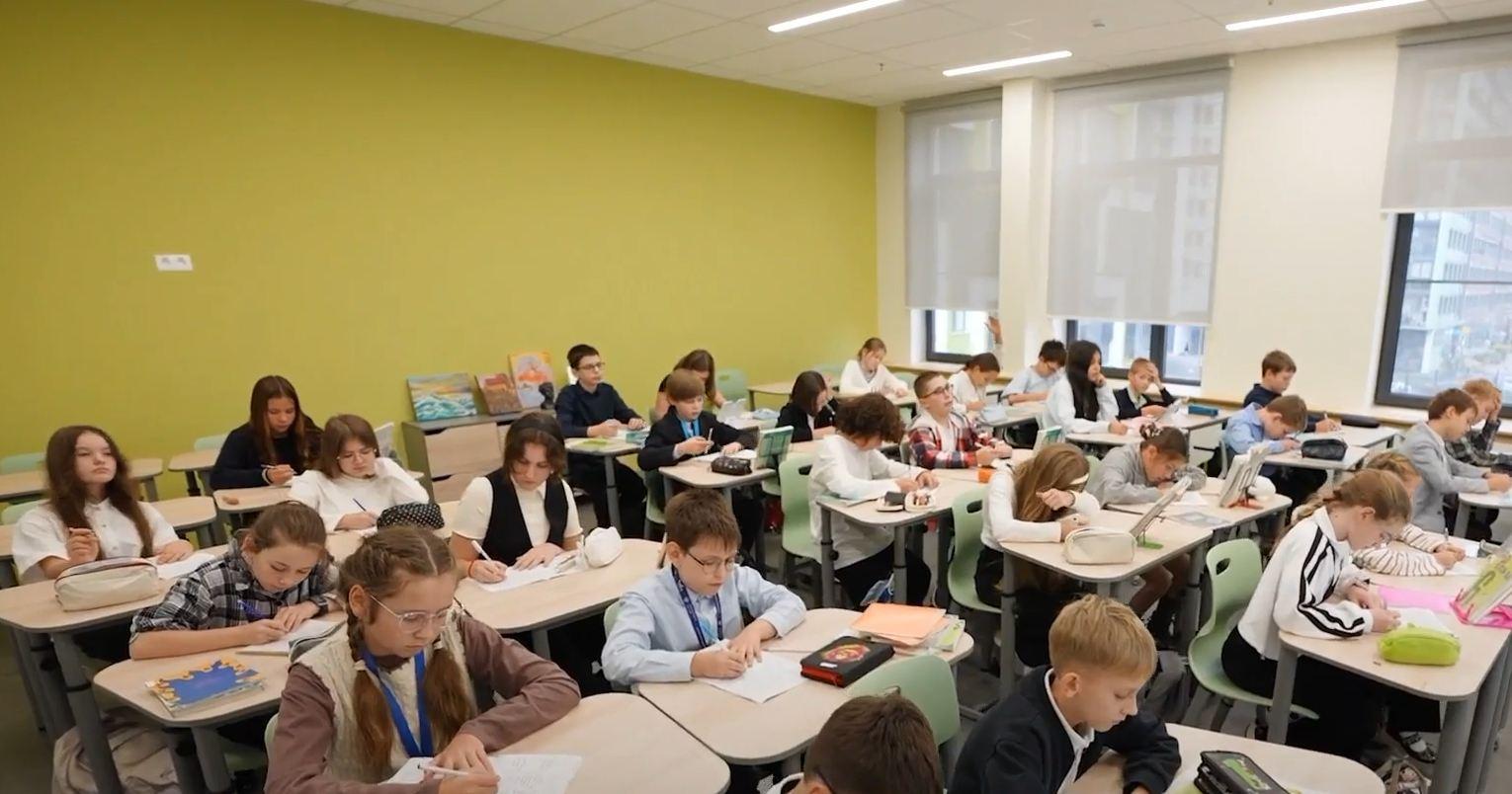 Новое здание школы №771 на севере Москвы Новое здание школы №771 на севере Москвы