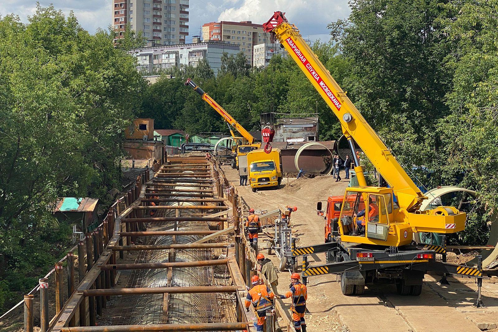 Прокладка сетей водоснабжения и водоотведения в столице