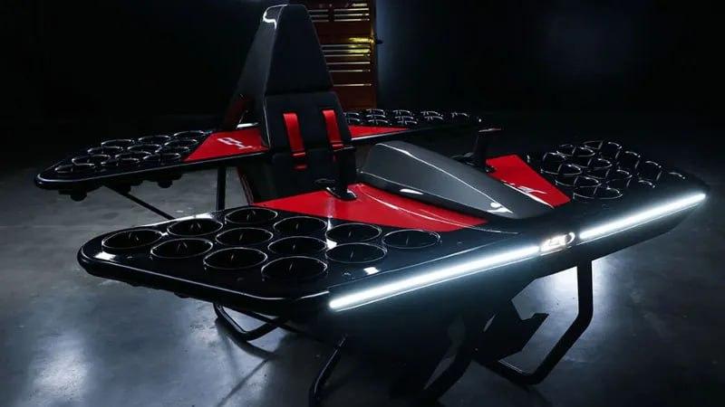 Прототип летающего мотоцикла JetBike