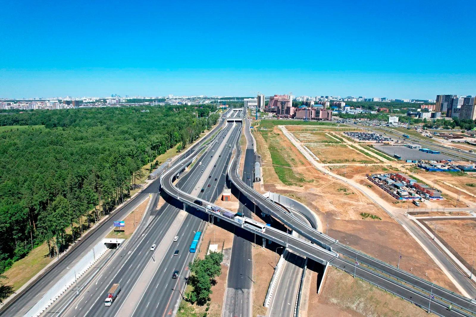 Новые дороги в 2022 году сделали более доступными остававшиеся в некоторой изоляции районы Москвы
