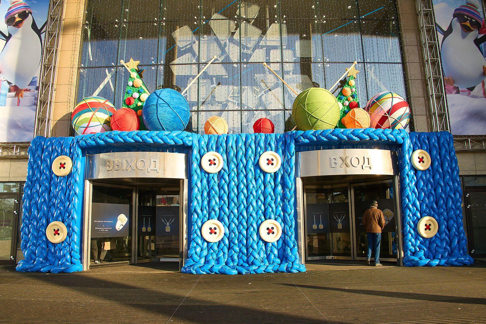 Праздничное оформление заведений в Москве