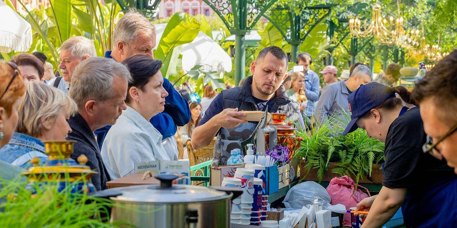 В Москве ежегодно проводят несколько гастрофестивалей