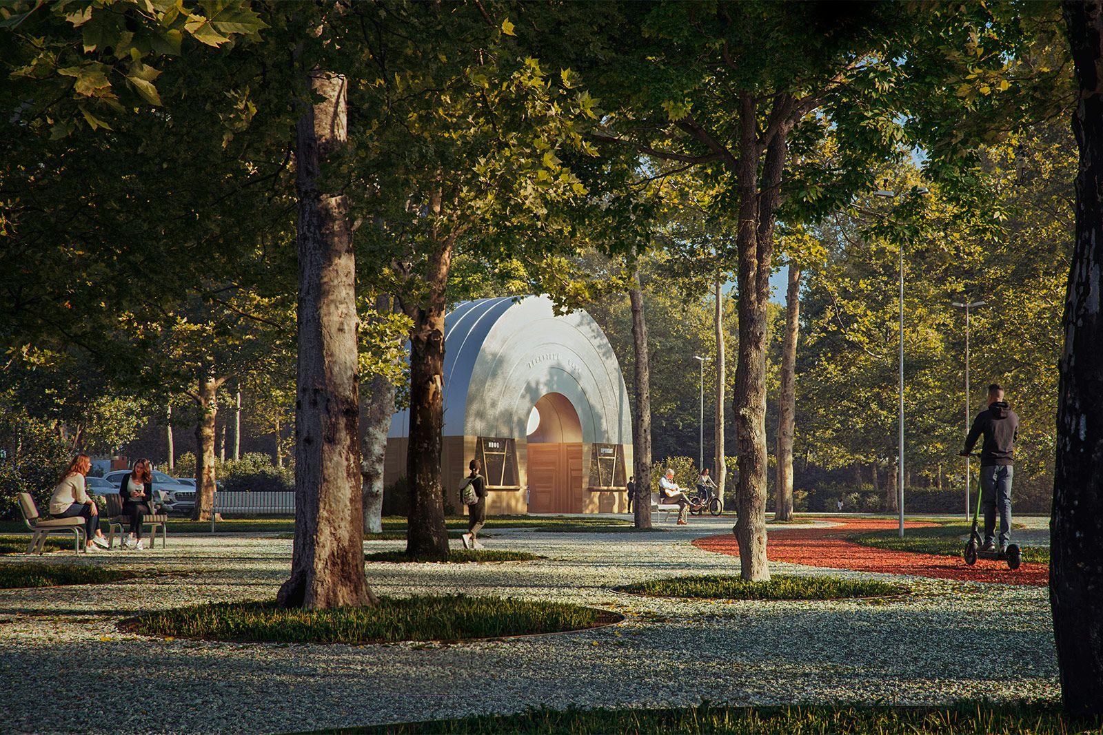 Все проекты реконструкции и благоустройства сначала проектируются в 3D