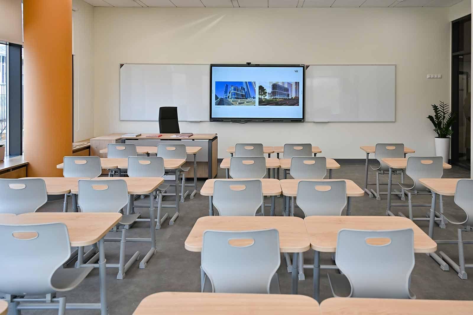 Учебные кабинеты в Курчатовской школе