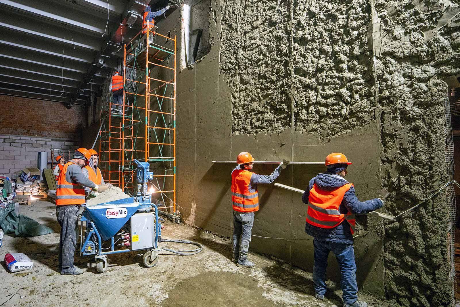 Ремонтные и реставрационные работы в здании школы №1574