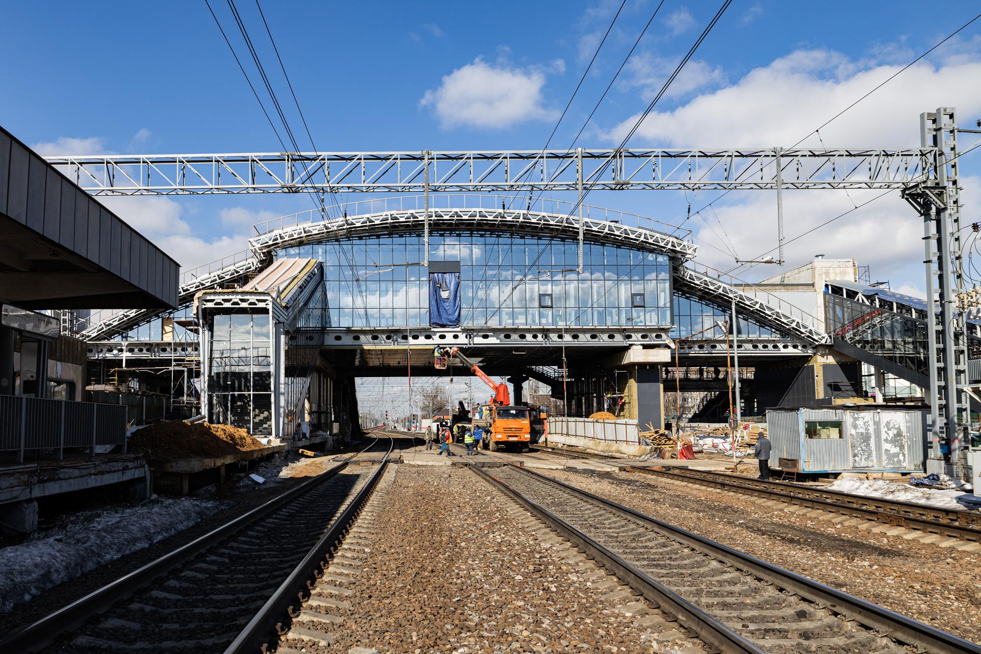 Реконструкция вокзала "Щербинка" завершится в 2024 году