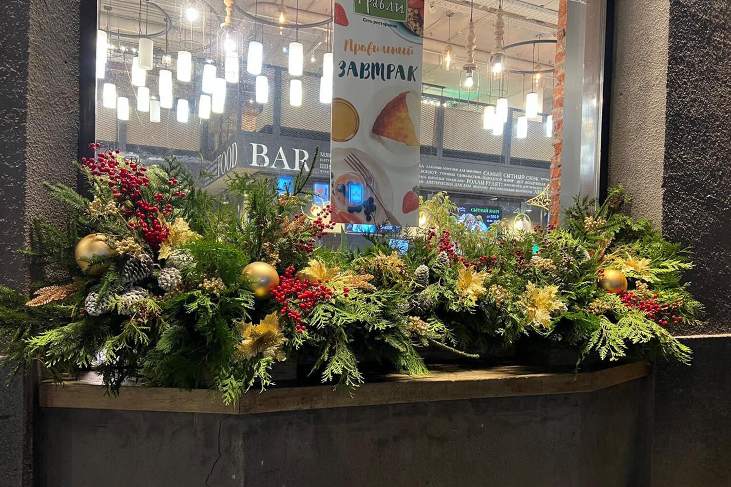 Раннее зимнее оформление помогает привлечь дополнительных клиентов