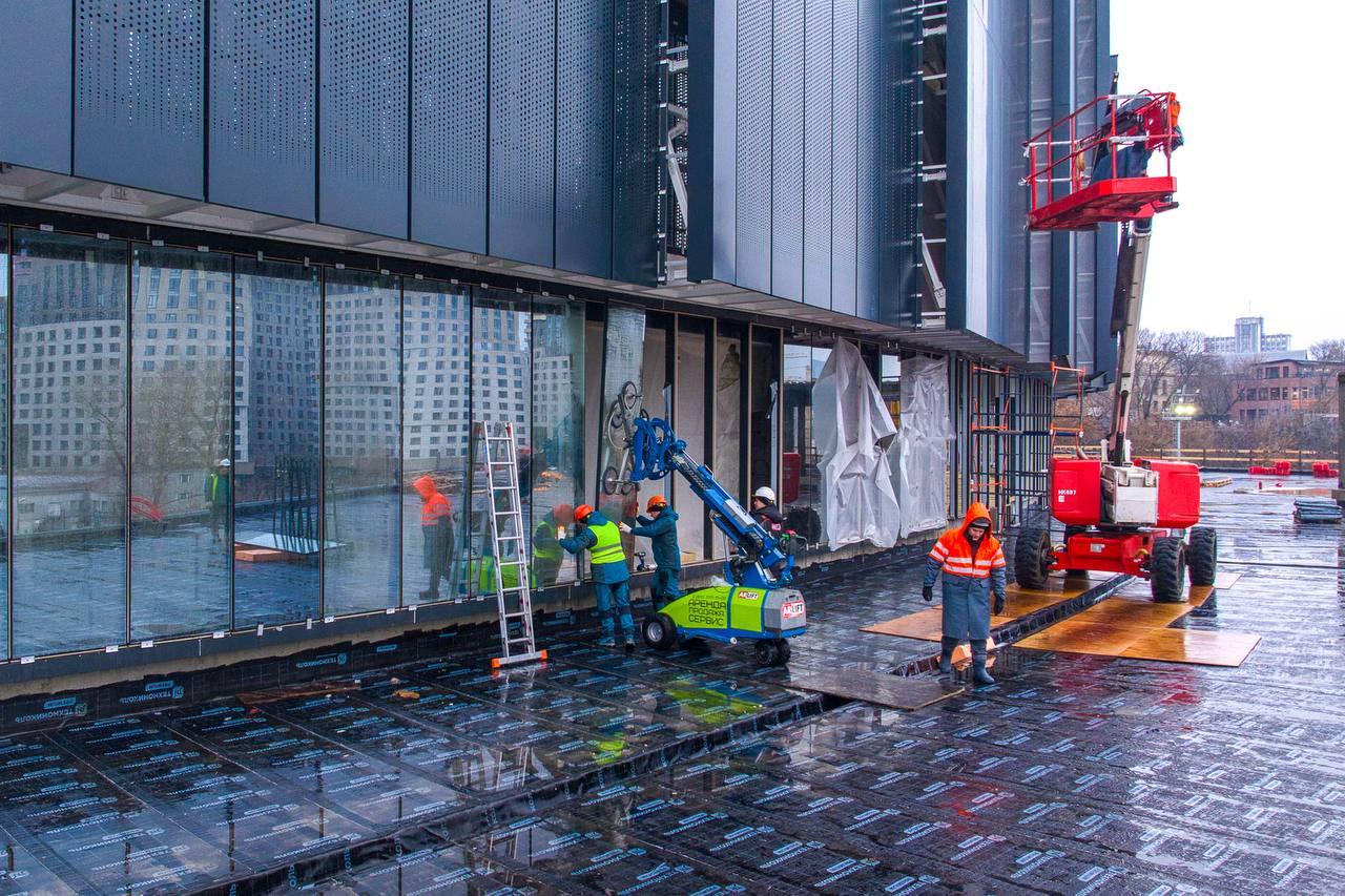 На полное завершение работ на стадионе "Торпедо" в Москве потребуется ещё год