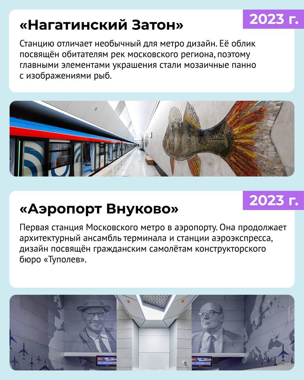 Самые красивые новые станции метро в Москве