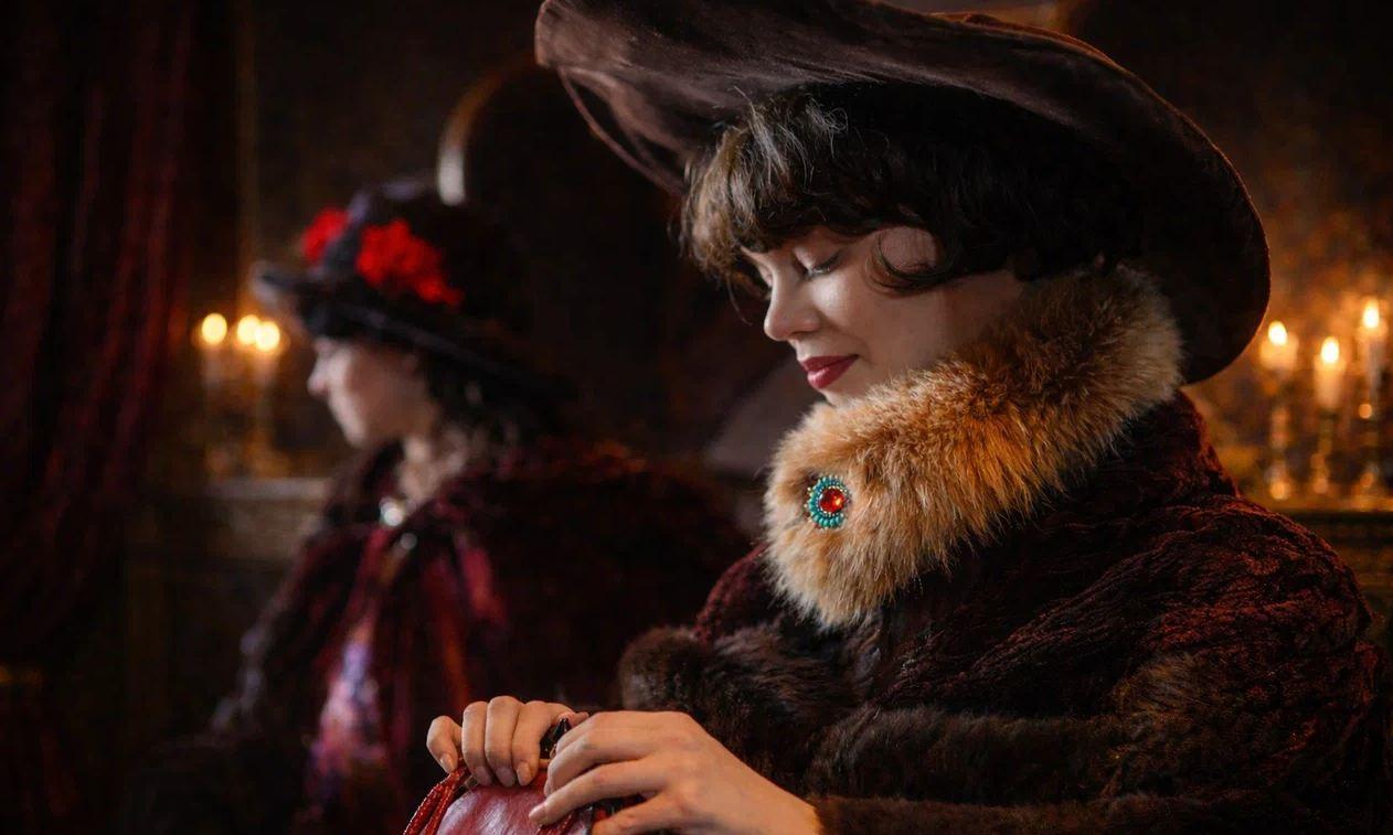 Кадр со съёмок фильма "Остап"