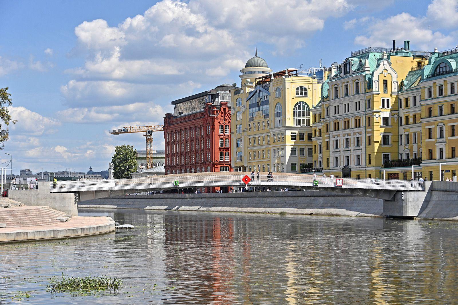 Каждый год в Москве появляются новые мосты