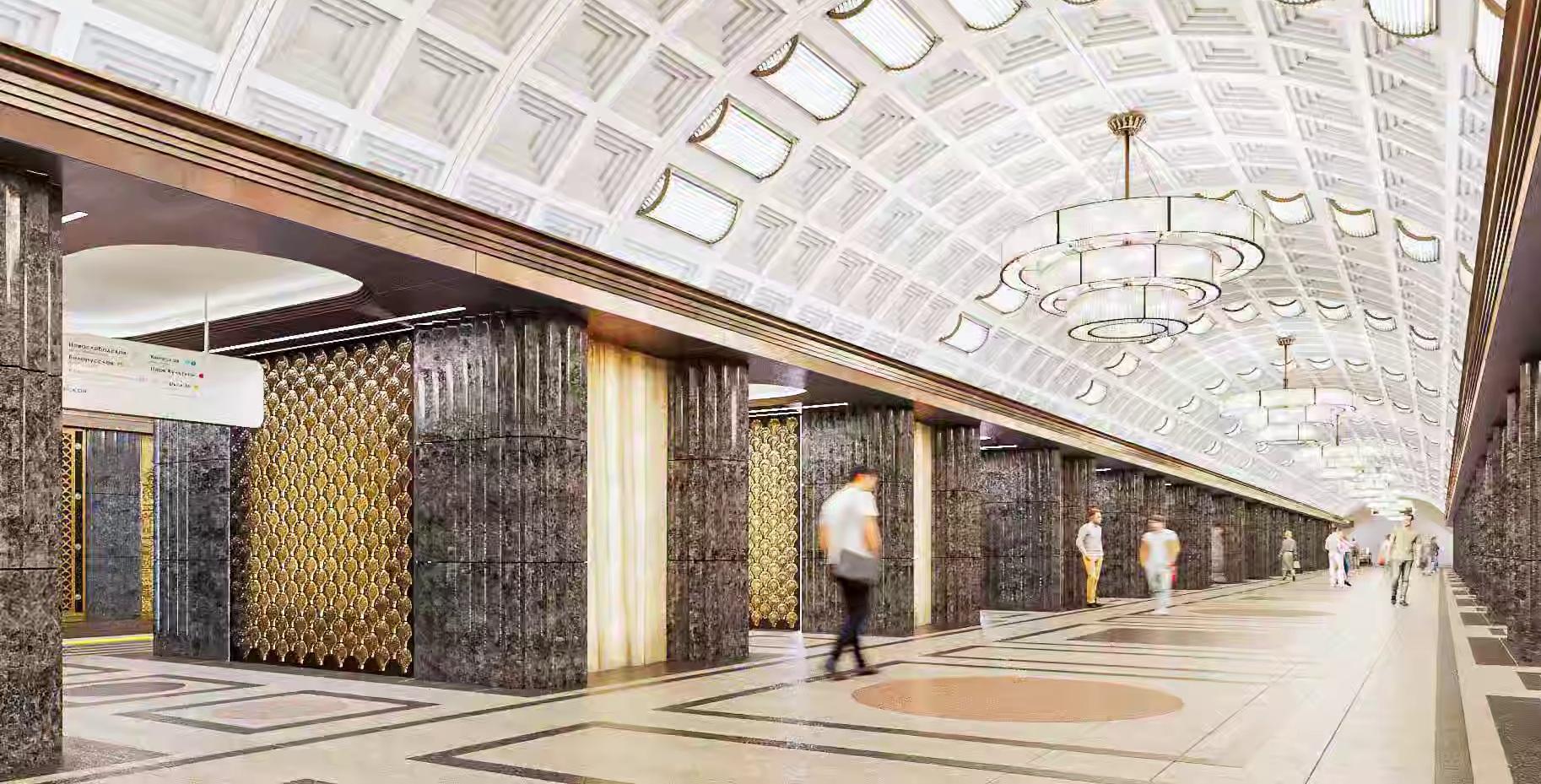 Проект станции "Достоевская" Кольцевой линии