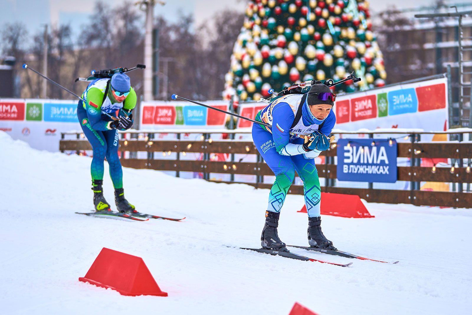 В проект "Зима в Москве" входят сотни спортивных мероприятий