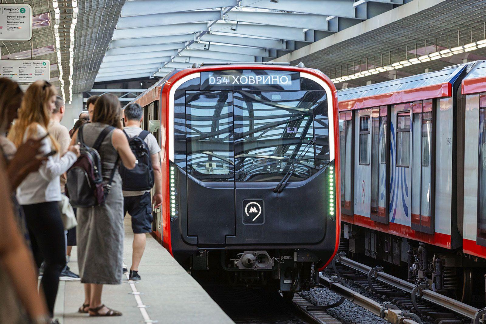 Московское метро лидирует среди мировых систем по темпам обновления подвижного состава Московское метро лидирует среди мировых систем по темпам обновления подвижного состава