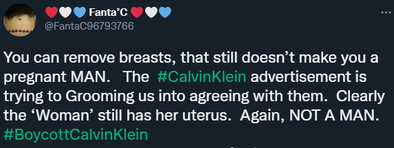 Компания Calvin Klein поздравила беременных мужчин с Днем матери и навлекла на себя гнев клиентов