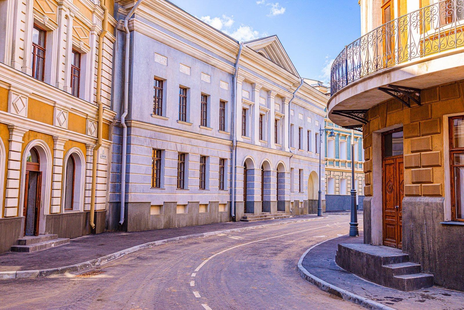 Натурные декорации "Москино" – крупнейшего в своём роде кинопарка