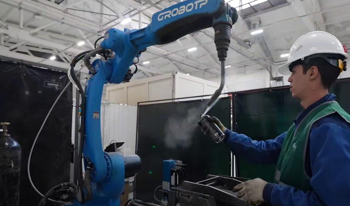 Столица сама обеспечивает себя стройматериалами и модулями Столица сама обеспечивает себя стройматериалами и модулями