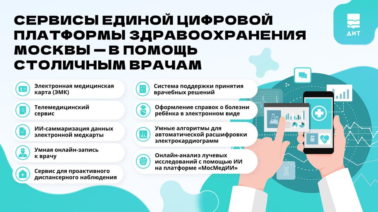Столичная медицинская цифровая платформа доступна не только Москве, но и в регионах Столичная медицинская цифровая платформа доступна не только Москве, но и в регионах