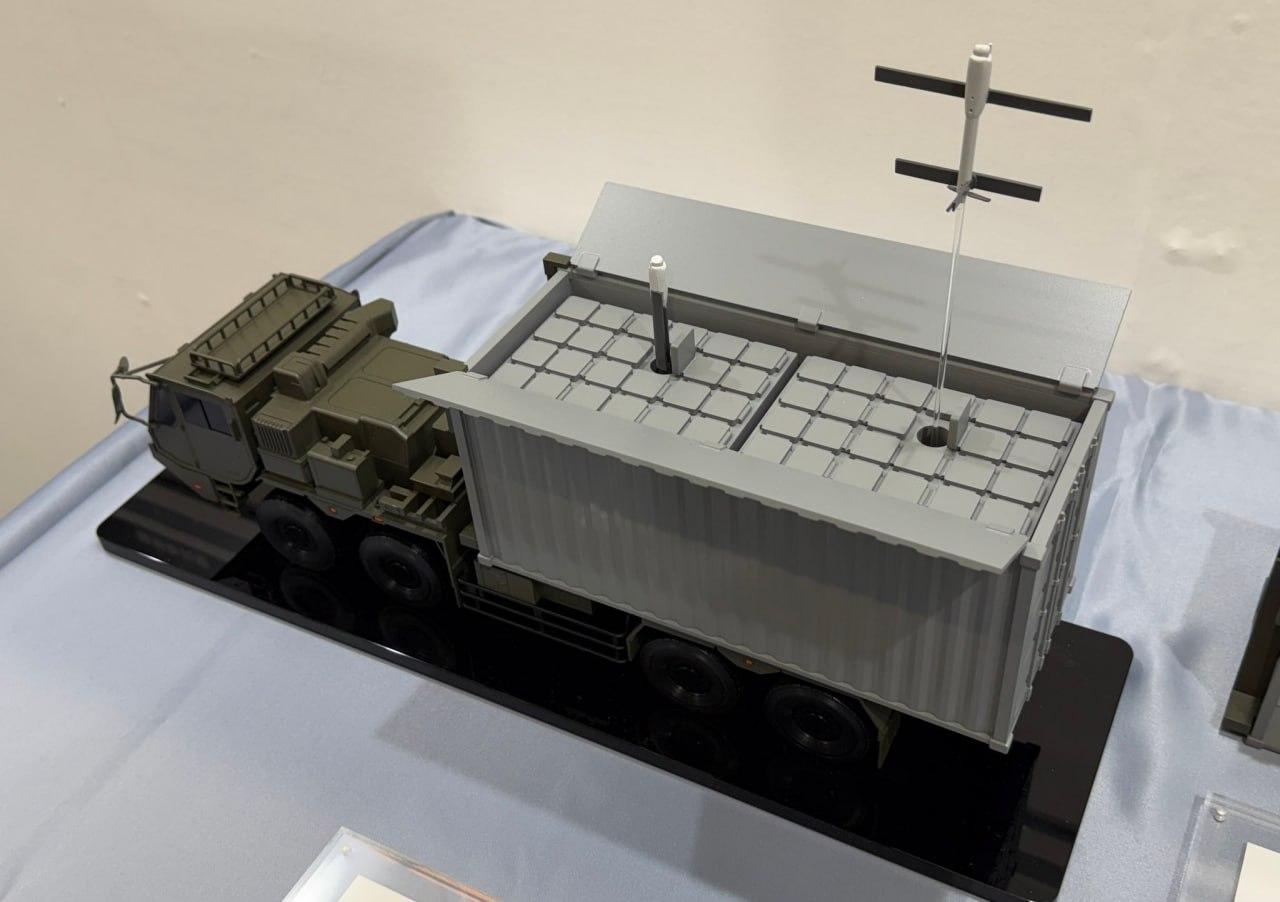 Макет пусковой установки для дронов от Mitsubishi Heavy Industries