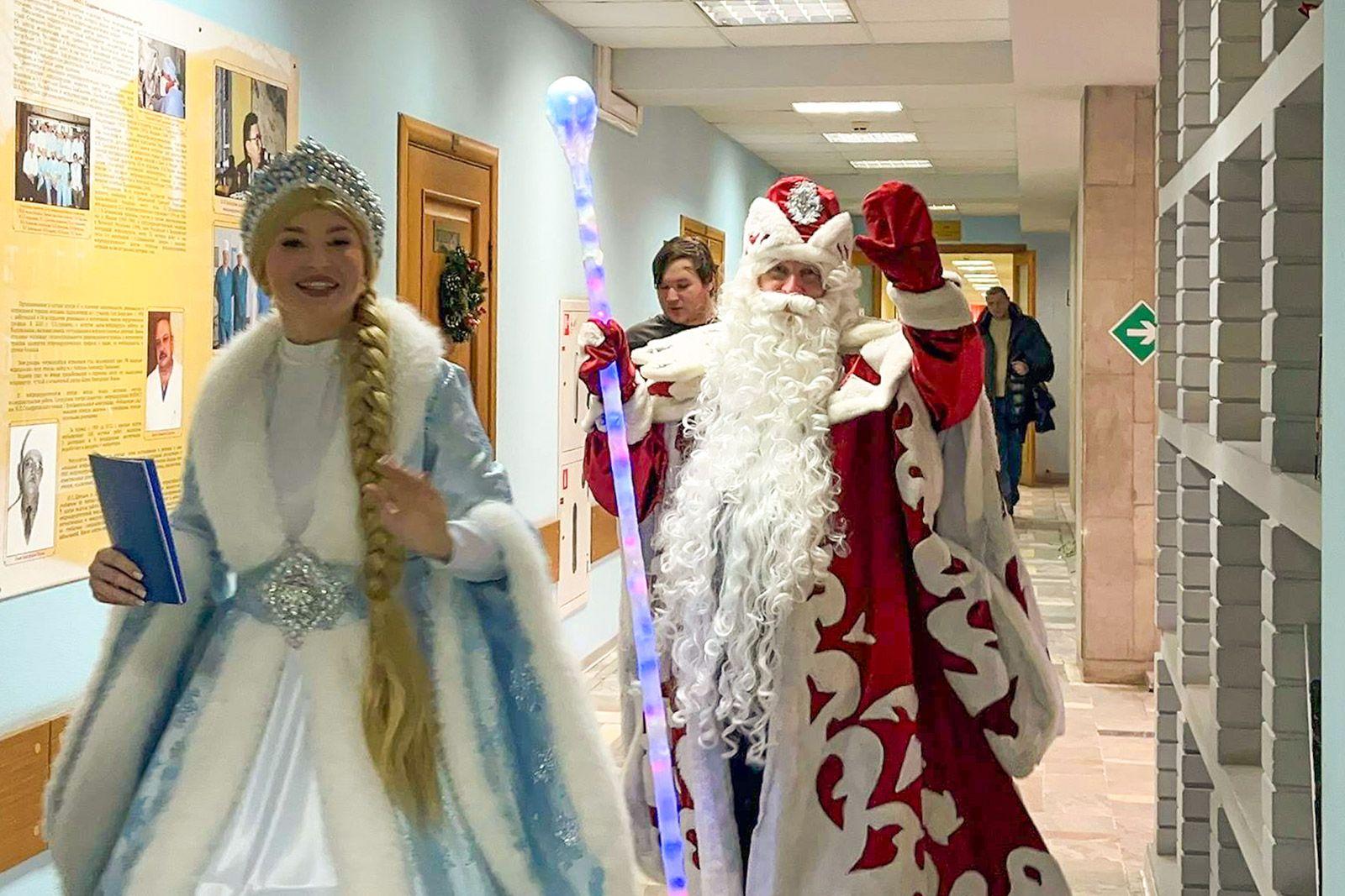 Акция в поддержку бойцов СВО в госпитале имени Николая Бурденко