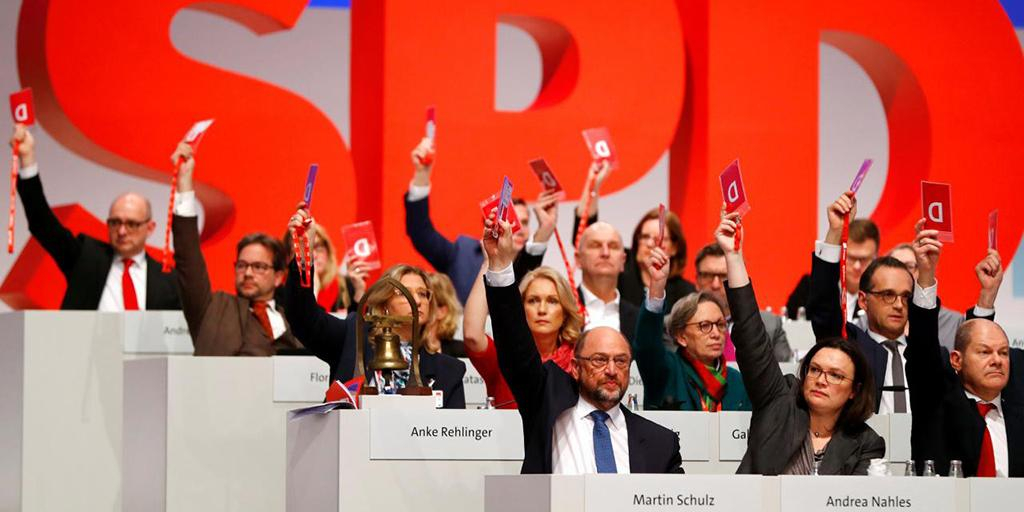 Правящая Социально-демократическая партия Германии выступила за переговоры с Россией