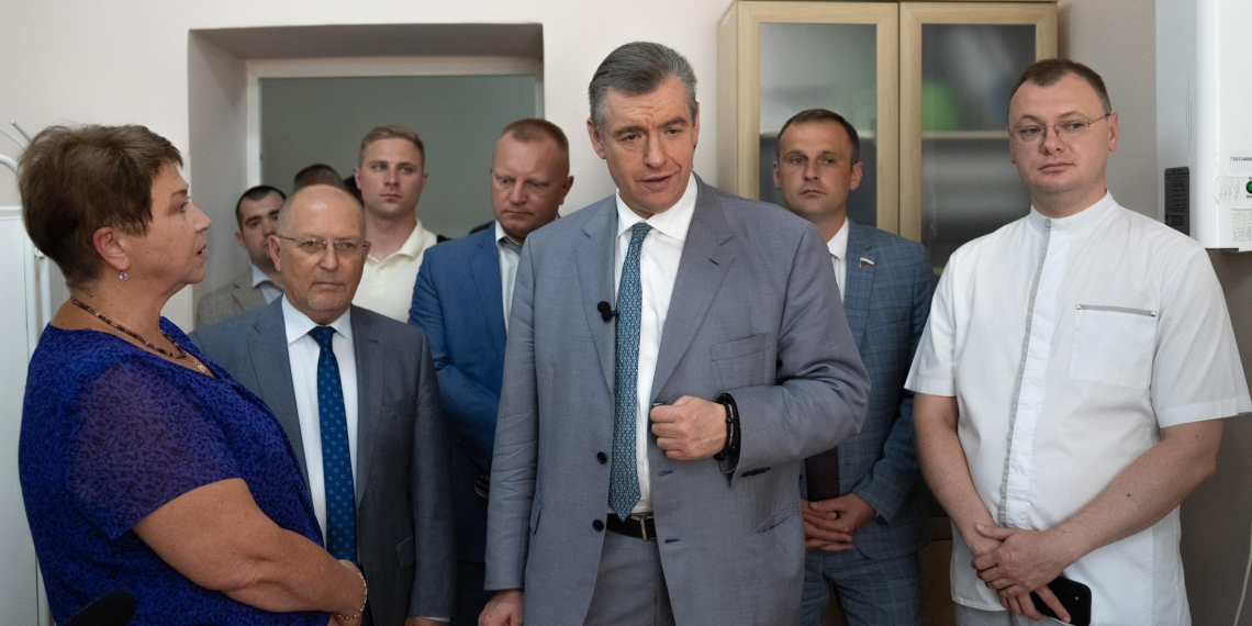 Леонид Слуцкий посетил госпиталь ветеранов войн в Республике Марий Эл 