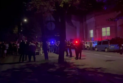 В Виннице произошли столкновения жителей с полицией из-за насильственной мобилизации