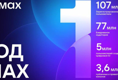 Российский мессенджер MAX набрал более 100 миллионов пользователей за год