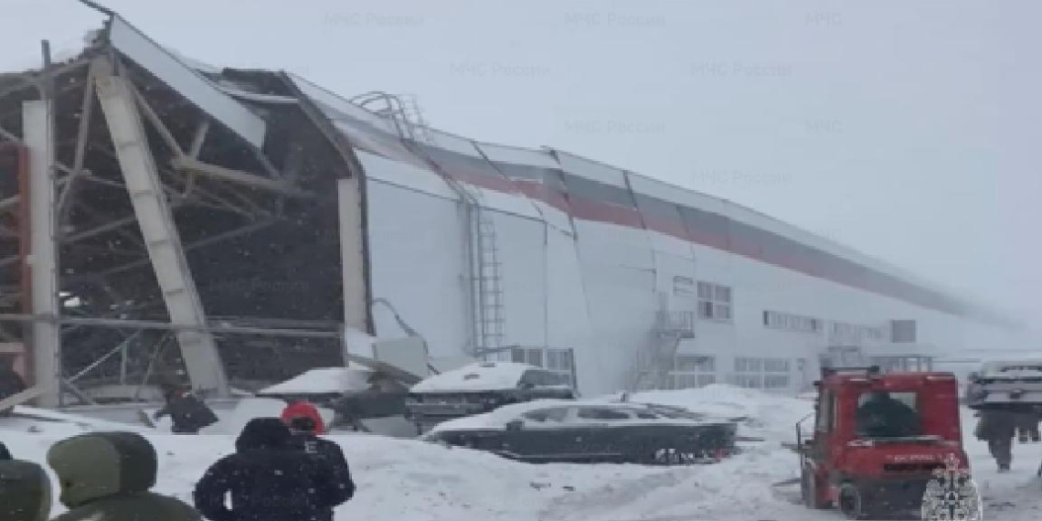 В Липецкой области обвалилась крыша автозавода "Моторинвест"