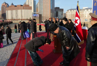 В Пхеньяне открыли жилой квартал для семей военных, освобождавших Курскую область 