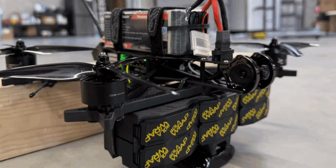 В США представили дрон MERLIN-Interdictor, способный арестовать вооружённого преступника