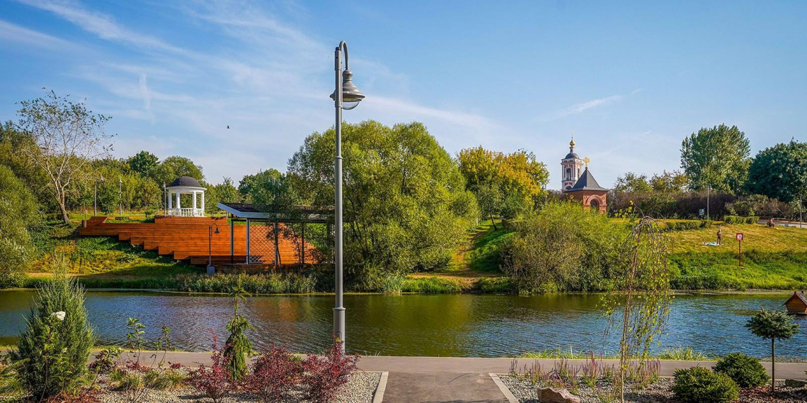 В Москве привели в порядок 4 зелёных зоны вдоль реки Городни