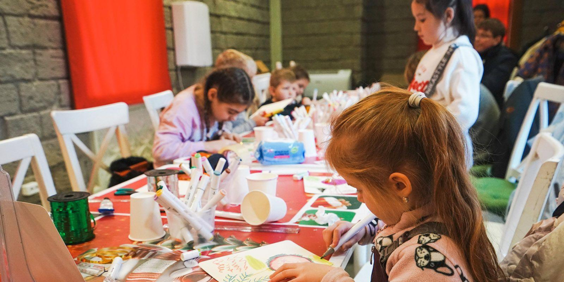 Дети поздравили участников СВО в рамках проекта "Зима в Москве"