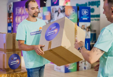 Москвичи передали 10 тонн помощи бездомным животным в Белгородскую область и ДНР