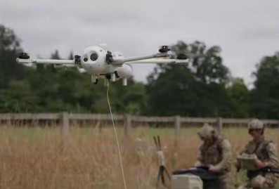 В Великобритании разрабатывают оптоволоконный дрон-разведчик с дальностью 100 метров