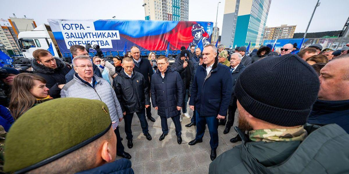 "Единая Россия" отправила 20 тонн гуманитарной помощи бойцам СВО 