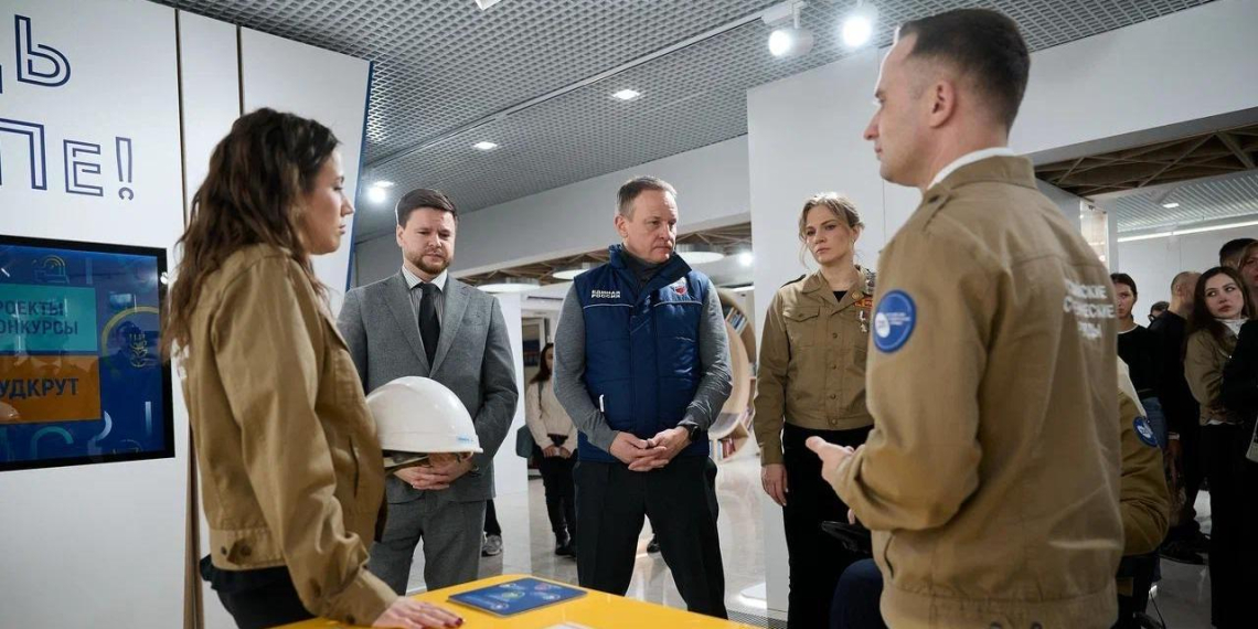 В Москве открылся гранд-макет трудовых достижений Российских студенческих отрядов