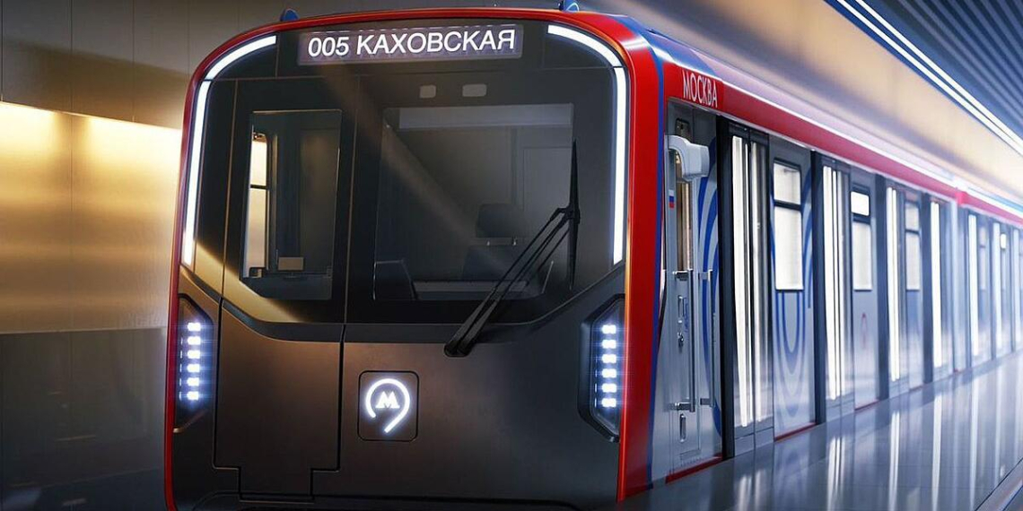 На Замоскворецкой линии метро пустили первый поезд серии "Москва-2024"