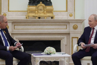 Путин и Пашинян обсудили экономическое сотрудничество России и Армении