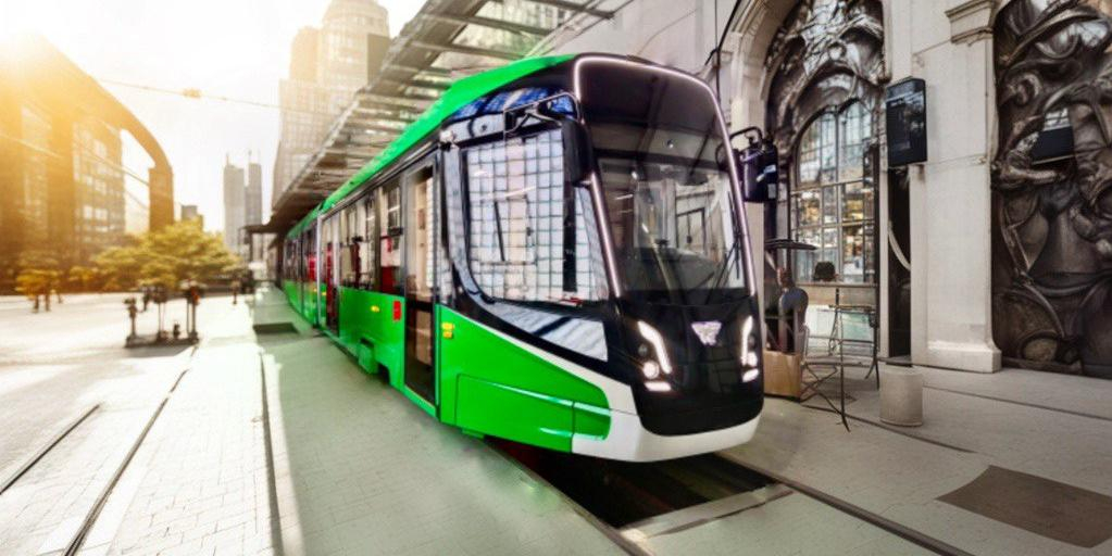 УКВЗ показал новый трёхсекционный трамвай "Кастор"