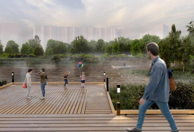 В Москве завершается создание парка "Яуза"