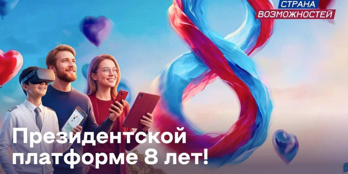 "Россия – страна возможностей": 8 лет и 25 миллионов участников 
