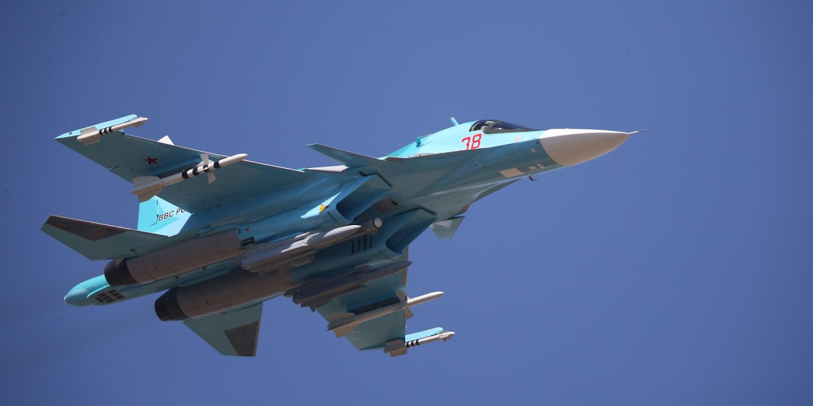 В США высоко оценили эффективность российских Су-34 в зоне СВО